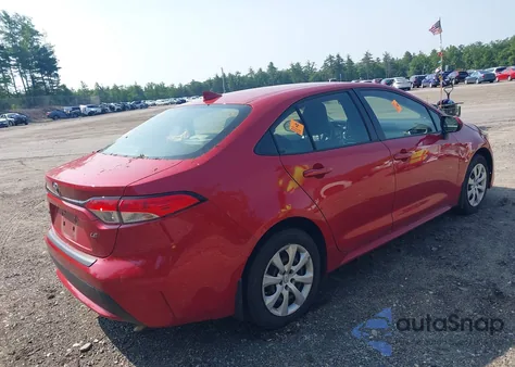 2020 Toyota Corolla Le z USA, uszkodzony, nr VIN JTDEPRAEXLJ087520